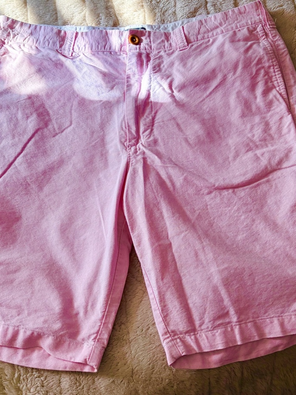 J. Crew Flat Front Pink Men’s Shorts